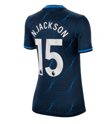 Chelsea Nicolas Jackson #15 Segunda Equipación Mujer 2023-24 Manga Corta